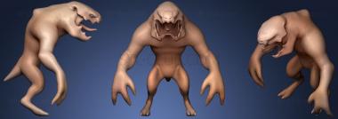 3D model Monster 1 (STL)